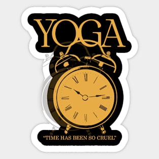 Yoga 90s Germany Sticker